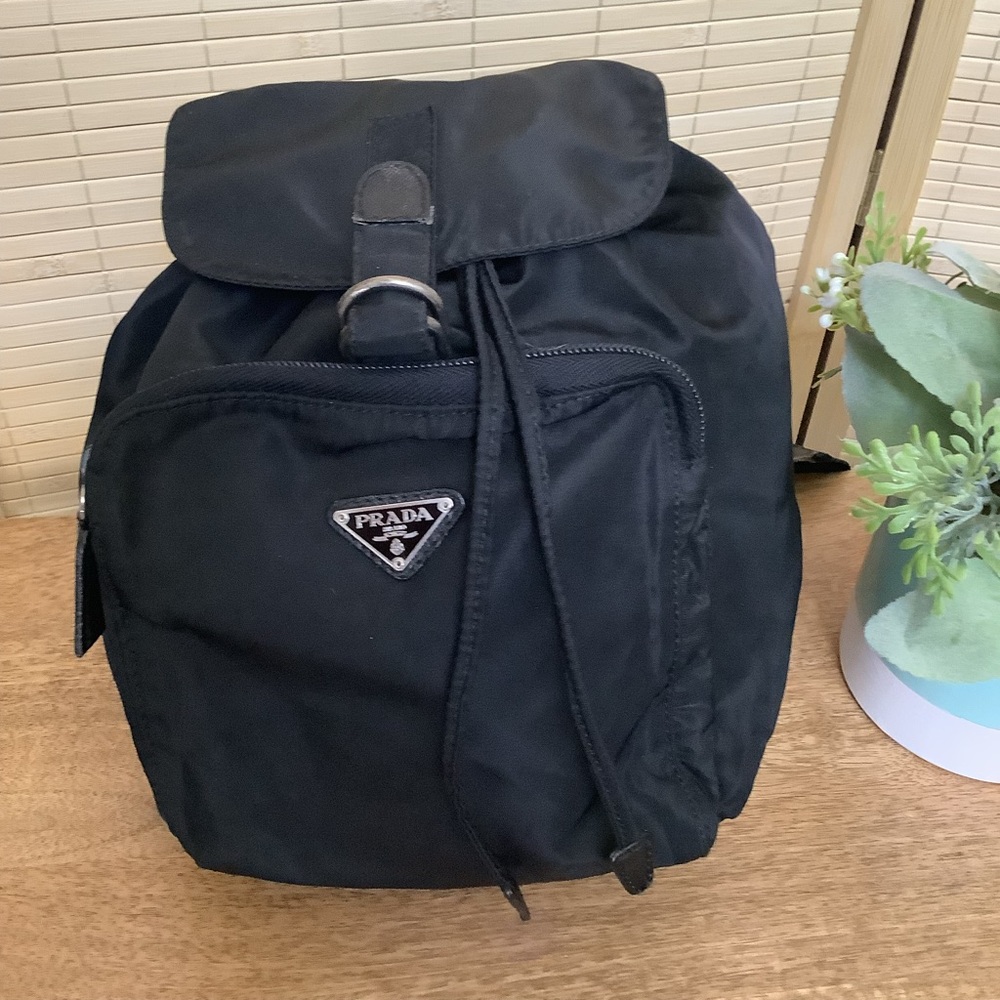 Prada Black Mini Backpack - Picture 2 of 12